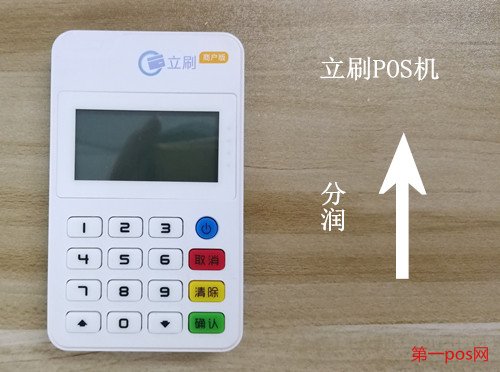 立刷pos机销售越多,分润越高